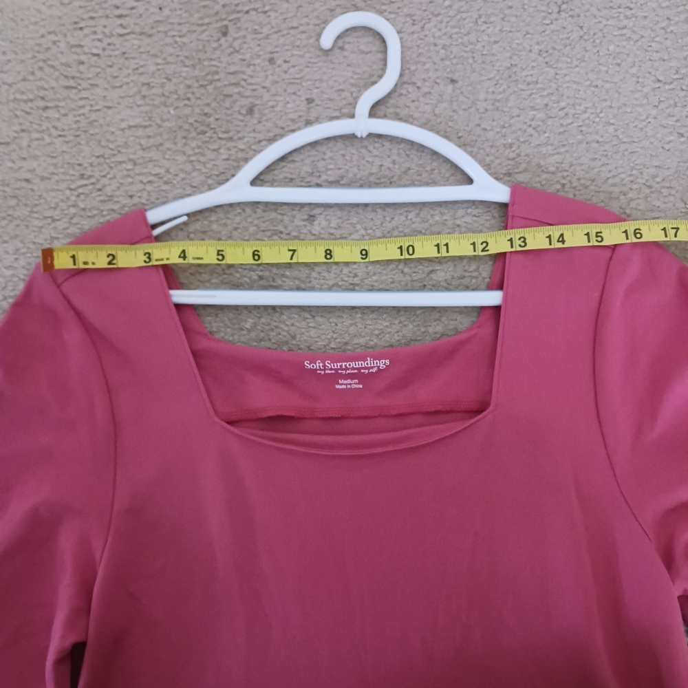 Soft Surroundings Raspberry Midi Dress - Picture 7 of 9